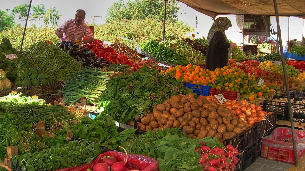 Fresh vegetables