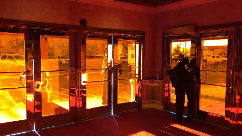 Sunlight through a window