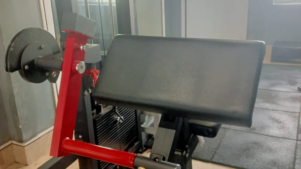 Strength training in a gym