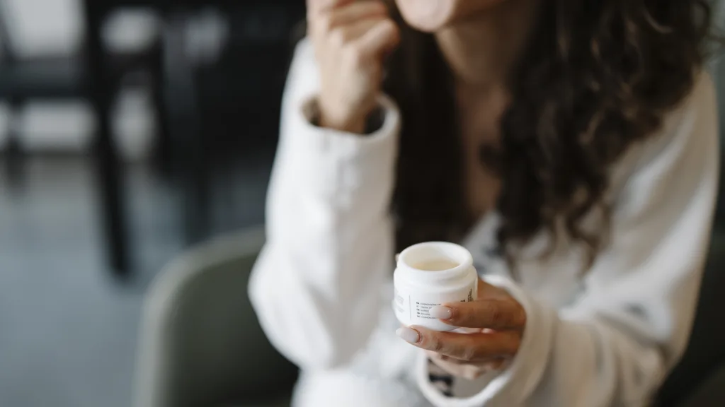 Skincare serum and cream