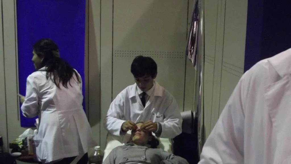 A consultation between a clinician and a patient