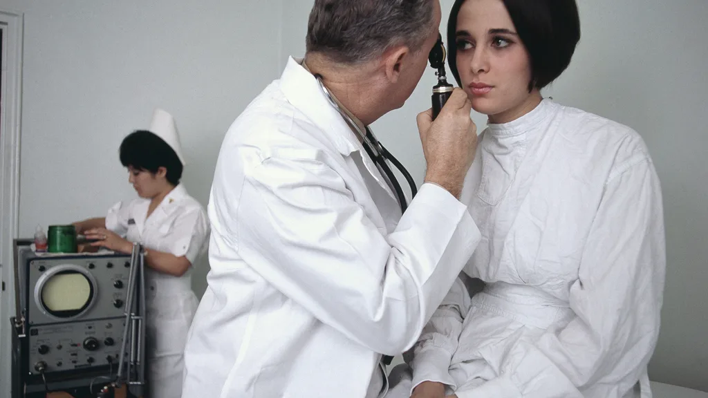 A consultation between a clinician and a patient
